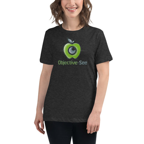 Objective-See Hand Drawn Logo tShirt (Women)